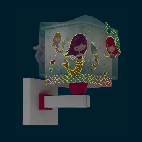 APPLIQUE MURALE PER BAMBINI SIRENE APPLIQUE MURALE PER BAMBINI SIRENE