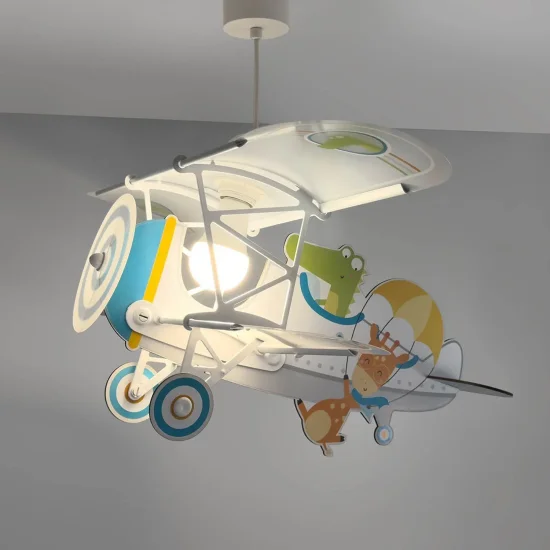 SOSPENSIONE DA SOFFITTO PER BAMBINI COCCODRILLO IN AEREO 2