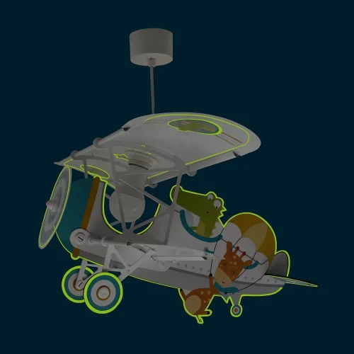 SOSPENSIONE DA SOFFITTO PER BAMBINI COCCODRILLO IN AEREO