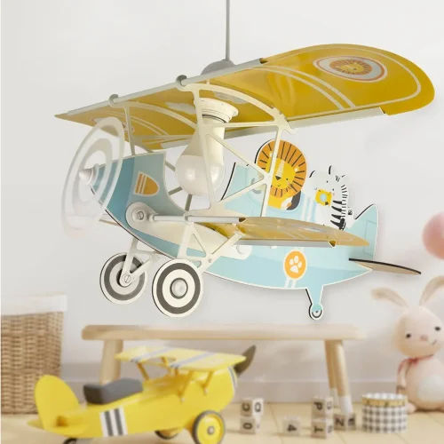 LAMPADA A SOSPENSIONE PER BAMBINI LION PLANE