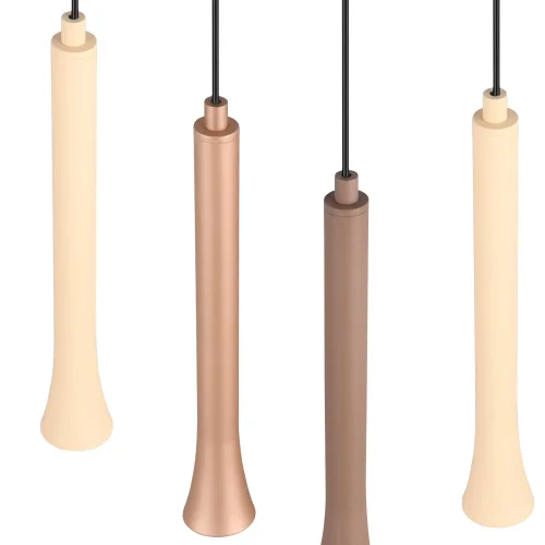 SOSPENSIONE LED 11 LUCI 33W REGOLABILE BASE RETTANGOLARE FABIOLA