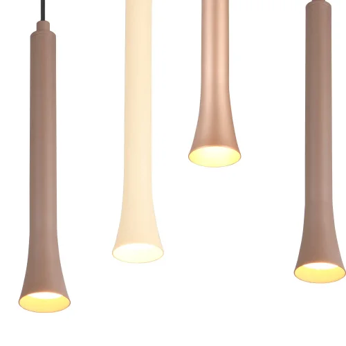 SOSPENSIONE LED 11 LUCI 33W REGOLABILE BASE RETTANGOLARE FABIOLA