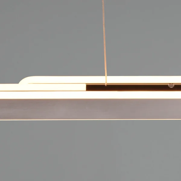 LAMPADARIO A SOSPENSIONE LED 48W 2700-6500K ALLUMINIO LUCIDATO HELENA