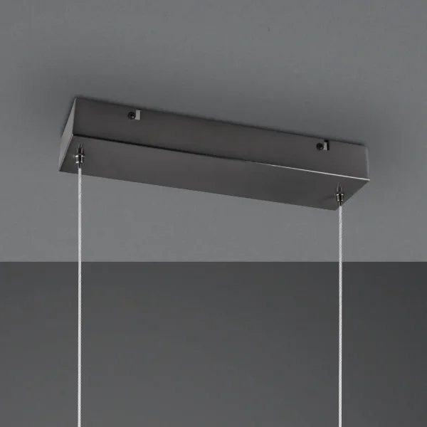 LAMPADARIO A SOSPENSIONE LED 48W 2700-6500K ALLUMINIO LUCIDATO HELENA