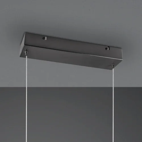 LAMPADARIO A SOSPENSIONE LED 48W 2700-6500K ALLUMINIO LUCIDATO HELENA