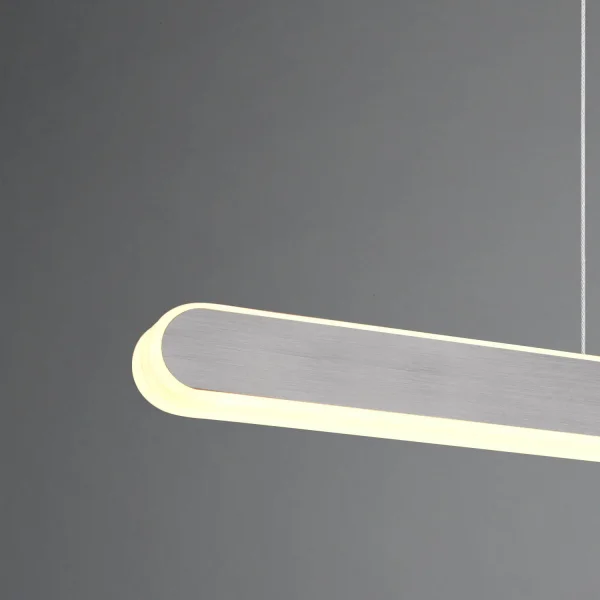 LAMPADARIO A SOSPENSIONE LED 48W 2700-6500K ALLUMINIO LUCIDATO HELENA