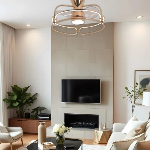 VENTILATORE DA SOFFITTO STILE PLAFONIERA LED 48W 3000-6000K DORATO BENEDICT VENTILATORE DA SOFFITTO STILE PLAFONIERA LED 48W 3000-6000K DORATO BENEDICT