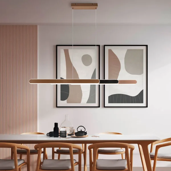 SOSPENSIONE LUMINOSA LED 48W 2700-6500K COFFEE HELENA