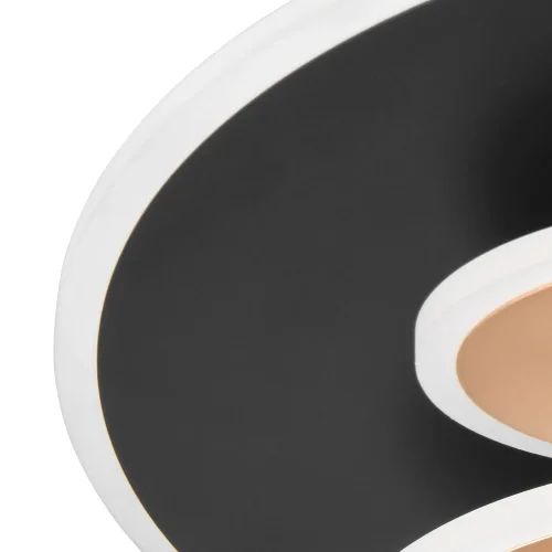 PLAFONIERA LED 35W 2700-6500K NERO/ORO MILAN