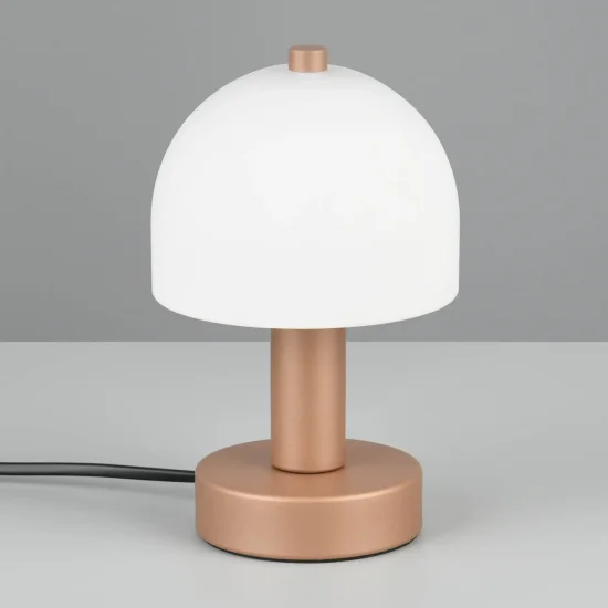 LAMPADA DA TAVOLO METALLO COFFEE E14 GASPAR 2