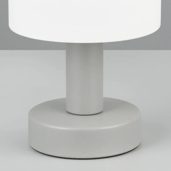 LAMPADA DA TAVOLO METALLO GRIGIO ASSOLUTO E14 GASPAR LAMPADA DA TAVOLO METALLO GRIGIO ASSOLUTO E14 GASPAR