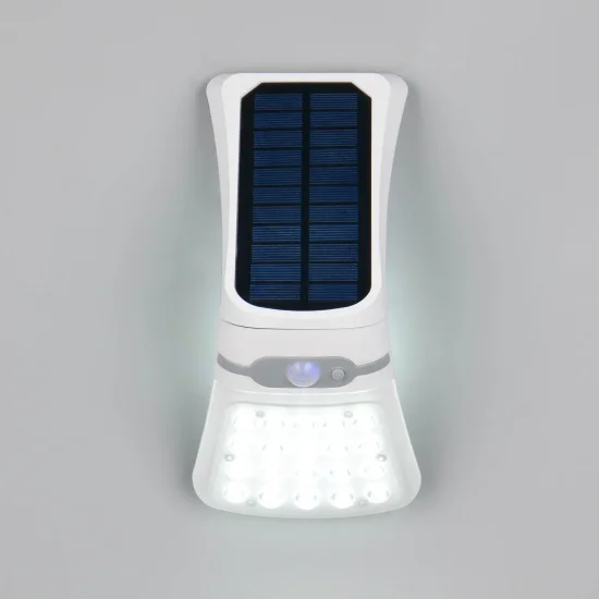 APPLIQUE ESTERNO SOLARE 3,5W 4000K CON SENSORI INCLINABILE IP44 TRELLIS 2