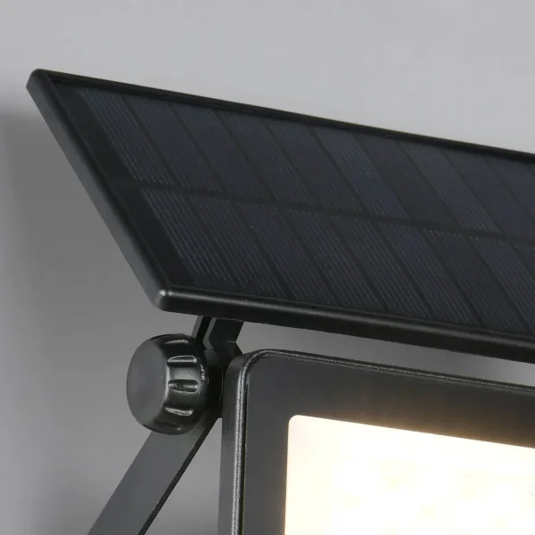 APPLIQUE DA ESTERNO SOLARE 10W 3000K-6000K CON SENSORE ORIENTABILE IP54 MUSCARI APPLIQUE DA ESTERNO SOLARE 10W 3000K-6000K CON SENSORE ORIENTABILE IP54 MUSCARI