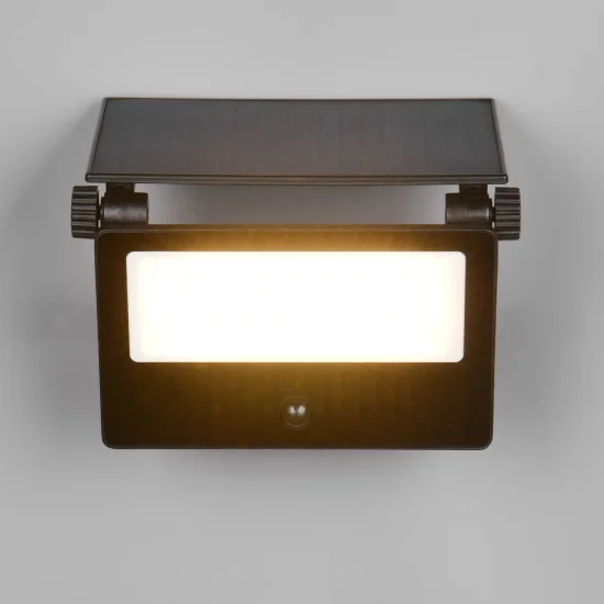 APPLIQUE DA ESTERNO SOLARE 18W 3000K-6000K SENSORE ORIENTABILE IP54 MUSCARI 2