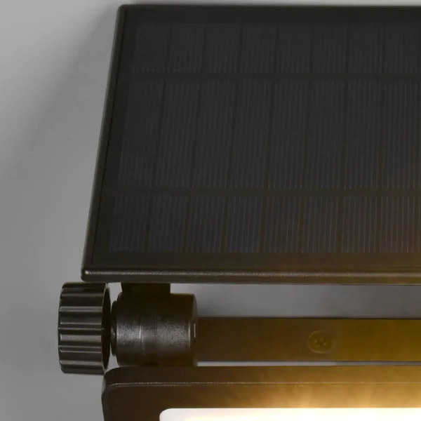 APPLIQUE DA ESTERNO SOLARE 18W 3000K-6000K SENSORE ORIENTABILE IP54 MUSCARI APPLIQUE DA ESTERNO SOLARE 18W 3000K-6000K SENSORE ORIENTABILE IP54 MUSCARI