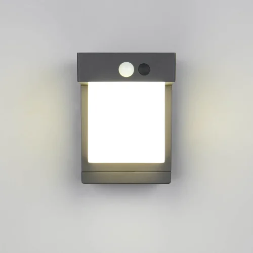 APPLIQUE ESTERNO SOLARE 5,5W 4000K SENSORE IP44 CORIANDER