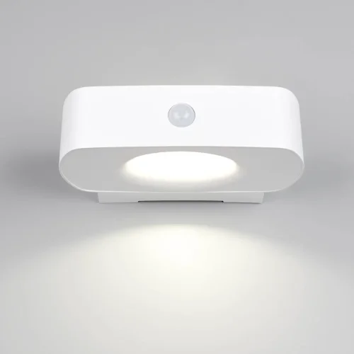 APPLIQUE DA ESTERNO SOLARE IBRIDA 6W 4000K SENSORE IP44 BIANCO BEGA