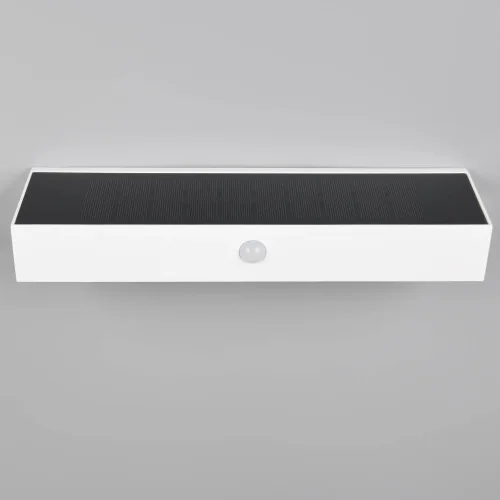 APPLIQUE ESTERNO SOLARE IBRIDO 6W 4000K SENSORE IP44 BIANCO SUNDEW