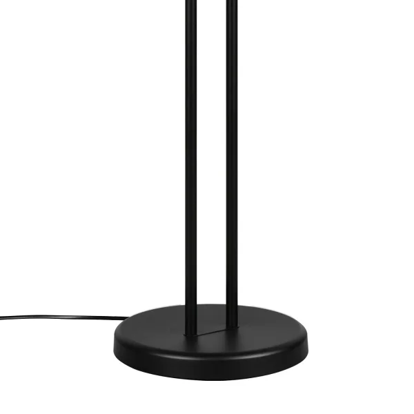 LAMPADA DA TERRA LED 18W+3,8W 3000K METALLO NERO CASCATA LAMPADA DA TERRA LED 18W+3,8W 3000K METALLO NERO CASCATA