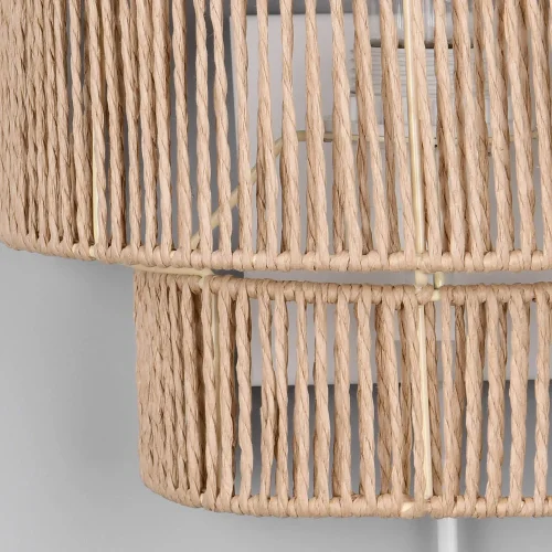 APPLIQUE DA PARETE E27 PAPIERGARN MARRONE SELKIS