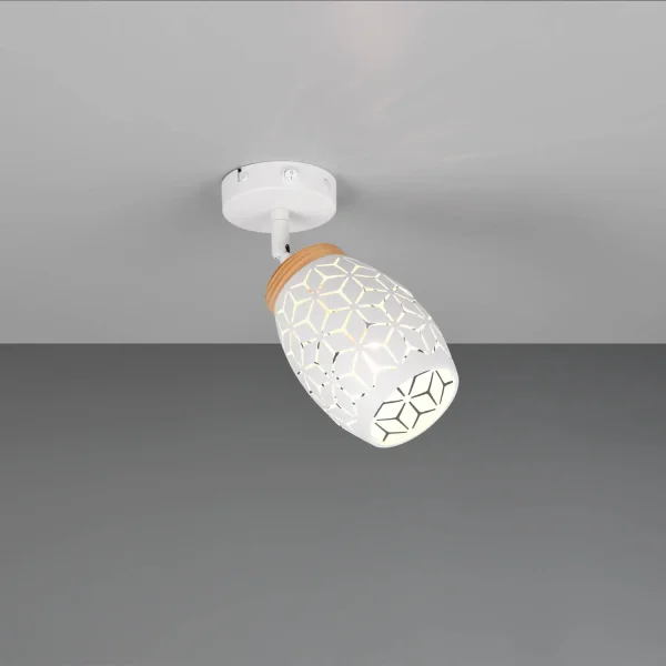 APPLIQUE DA PARETE 1 LUCE METALLO BIANCO E14 BIRKITA APPLIQUE DA PARETE 1 LUCE METALLO BIANCO E14 BIRKITA