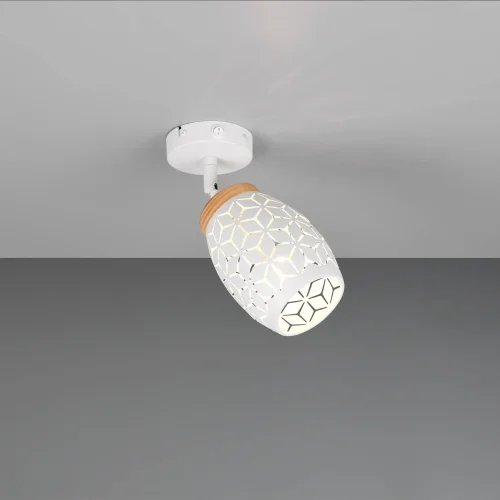 APPLIQUE DA PARETE 1 LUCE METALLO BIANCO E14 BIRKITA APPLIQUE DA PARETE 1 LUCE METALLO BIANCO E14 BIRKITA