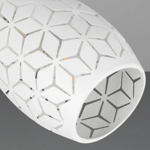 SPOT DA SOFFITTO/PARETE 2 LUCI METALLO BIANCO E14 BIRKITA