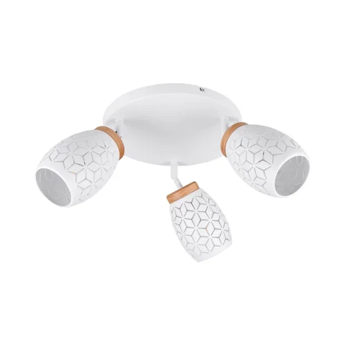 PLAFONNIER 3 LUCI METALLO BIANCO E14 BIRKITA PLAFONNIER 3 LUCI METALLO BIANCO E14 BIRKITA