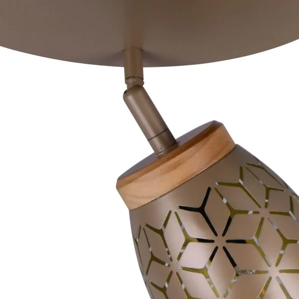 PLAFONIERA 3 LUCI METALLO COFFEE E14 BIRKITA PLAFONIERA 3 LUCI METALLO COFFEE E14 BIRKITA