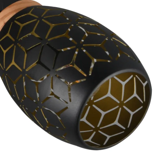 PLAFONIERA 3 LUCI METALLO NERO E14 BIRKITA PLAFONIERA 3 LUCI METALLO NERO E14 BIRKITA