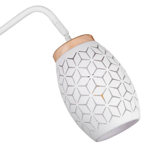 LAMPADA DA TERRA 1 LUCE METALLO BIANCO E27 BIRKITA LAMPADA DA TERRA 1 LUCE METALLO BIANCO E27 BIRKITA