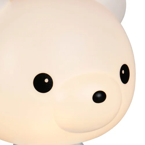 LAMPADA DA TAVOLO LED 3W 3000K RGB ORSETTO BLU LAMPADA DA TAVOLO LED 3W 3000K RGB ORSETTO BLU