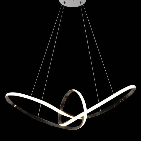 SOSPENSIONE LED 39W REGOLABILE COLORE/INTENSITÀ CROMO OLIMPO 2