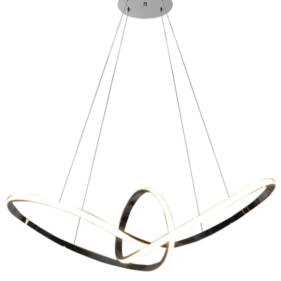 SOSPENSIONE LED 39W REGOLABILE COLORE/INTENSITÀ CROMO OLIMPO