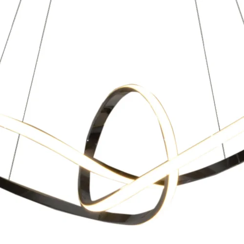 SOSPENSIONE LED 39W REGOLABILE COLORE/INTENSITÀ CROMO OLIMPO