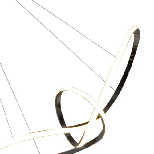 SOSPENSIONE LED 39W REGOLABILE COLORE/INTENSITÀ CROMO OLIMPO