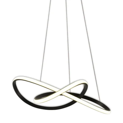 PLAFONIERA LED 39W 4000K DIMMERABILE NERO OLIMPO