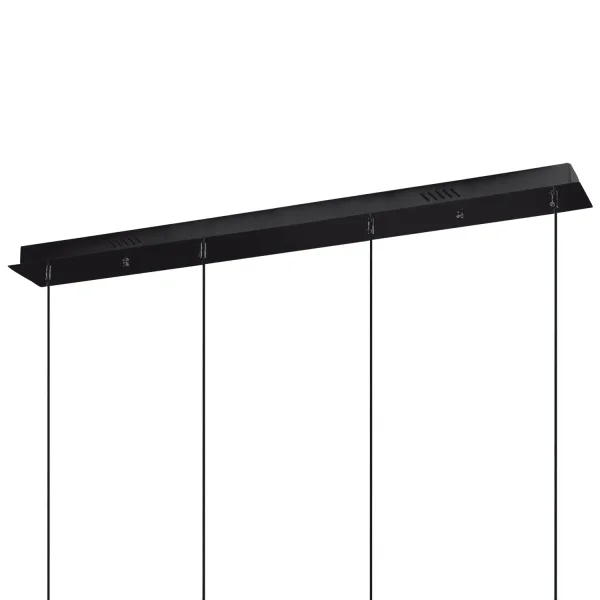 LAMPADA A SOSPENSIONE 4 LUCI TULIPANI BIANCO OPAL E27 SHELBY