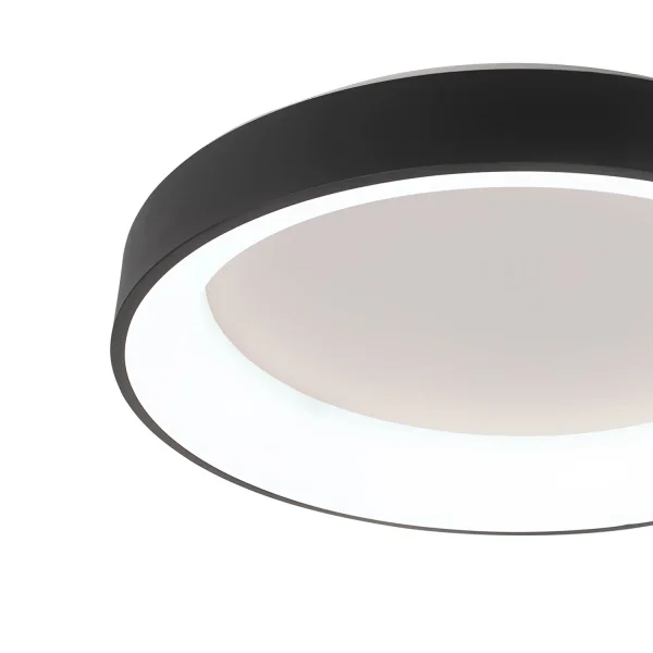PLAFONIERA LED FELICIANO 46W REGOLABILE NERO