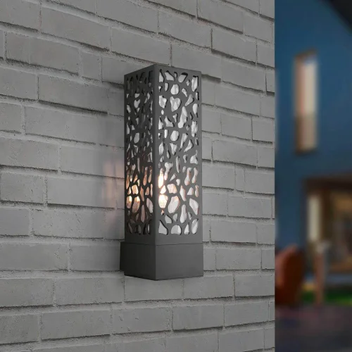 APLIQUE EXTERIQUE ANTRACITA IP44 JACARANDA