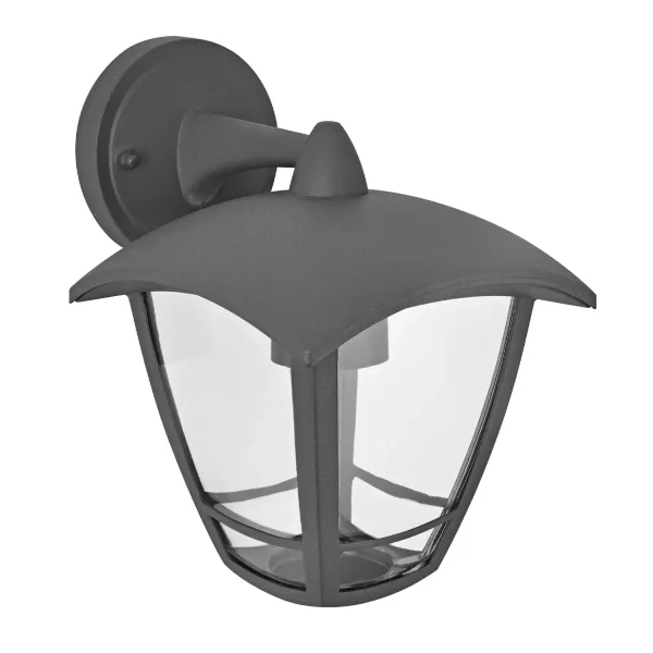 APLIQUE EXTERIOR KENTIA E27 ANTRACITA IP44