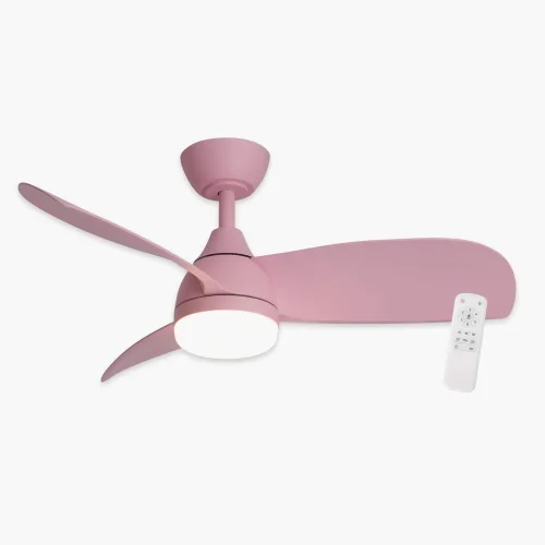 VENTILATORE PER BAMBINI LED 17W 3 PALE REGOLABILI ROSA AERIS VENTILATORE PER BAMBINI LED 17W 3 PALE REGOLABILI ROSA AERIS