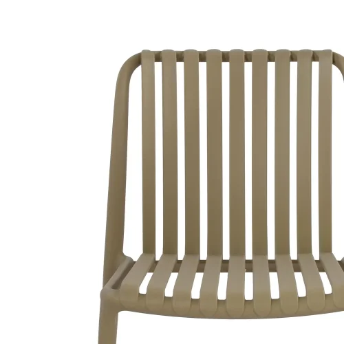 SEDIA DA GIARDINO POLIPROPILENE SABBIA EOLIA