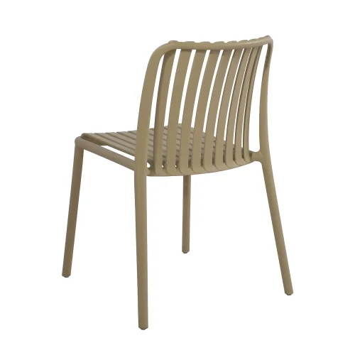 SEDIA DA GIARDINO POLIPROPILENE SABBIA EOLIA