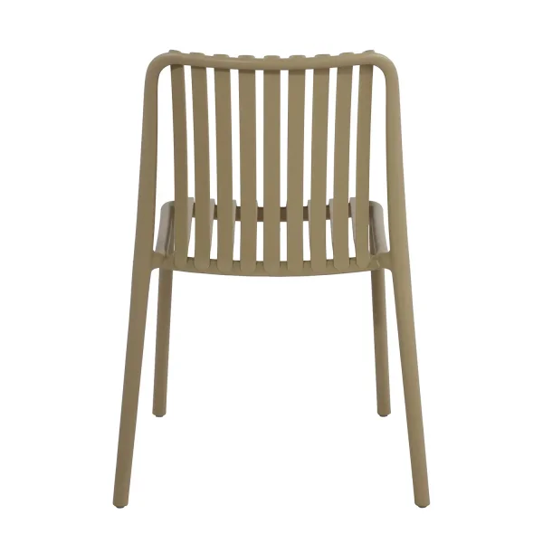 SEDIA DA GIARDINO POLIPROPILENE SABBIA EOLIA