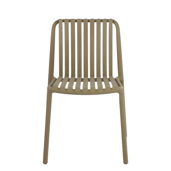 SEDIA DA GIARDINO POLIPROPILENE SABBIA EOLIA