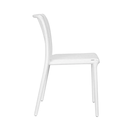 SEDIA DA GIARDINO POLIPROPILENE BIANCA EOLIA 2