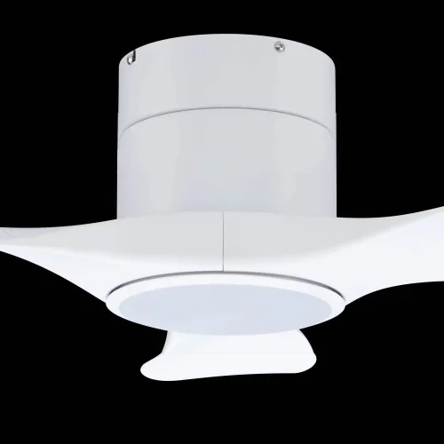 VENTILATORE DA SOFFITTO LED 18W 3 PALE REGOLABILE BIANCO ISELIN