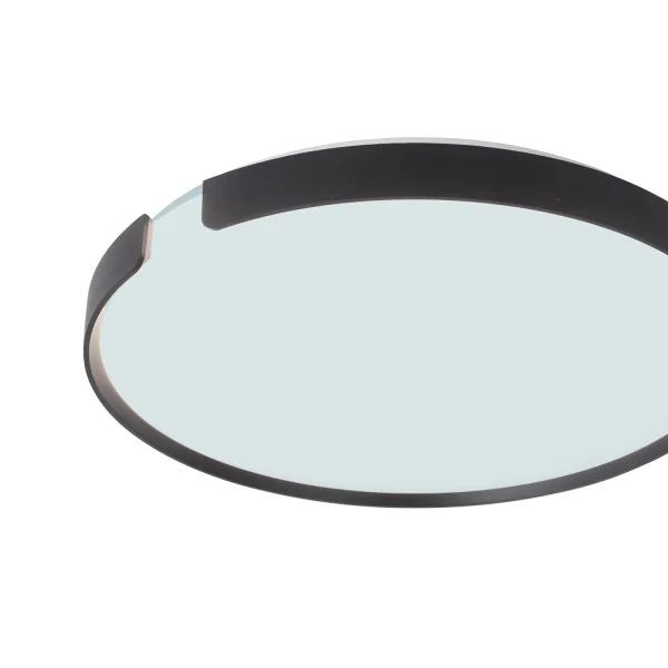 PLAFONIERA LED 35W REGOLABILE Ø37CM NERA NASHVILLE