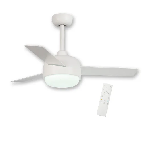 VENTILATORE DA SOFFITTO LED 24 W REGOLABILE BIANCO RIVERDALE